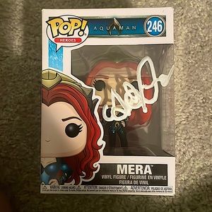 Amber heard signed funko pop